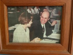 Greg Fricchione and Mrs. Carter