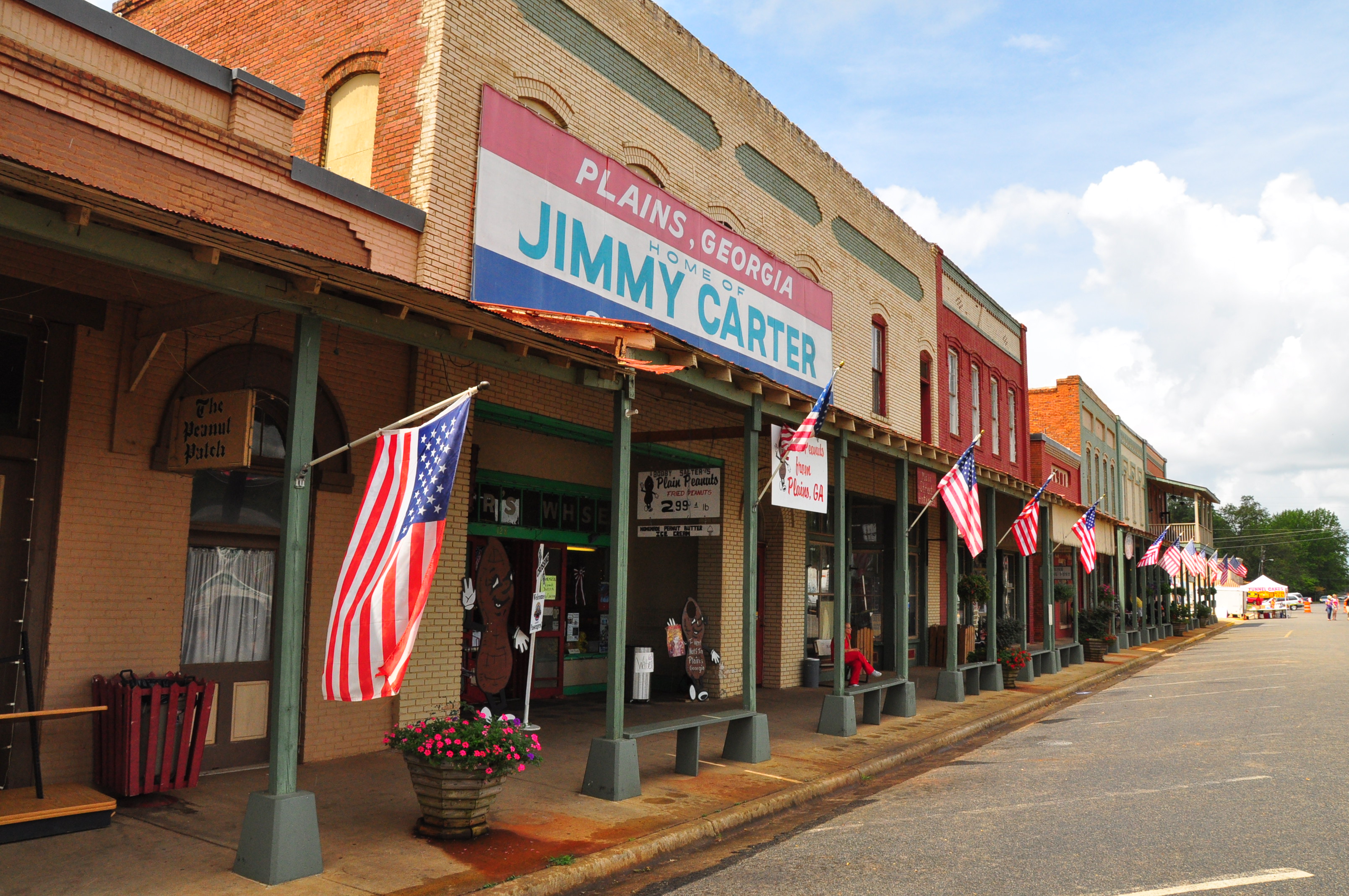 Plains, Georgia street scene